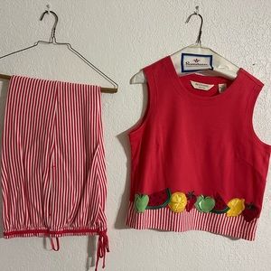 Bechamel pant set size petite small